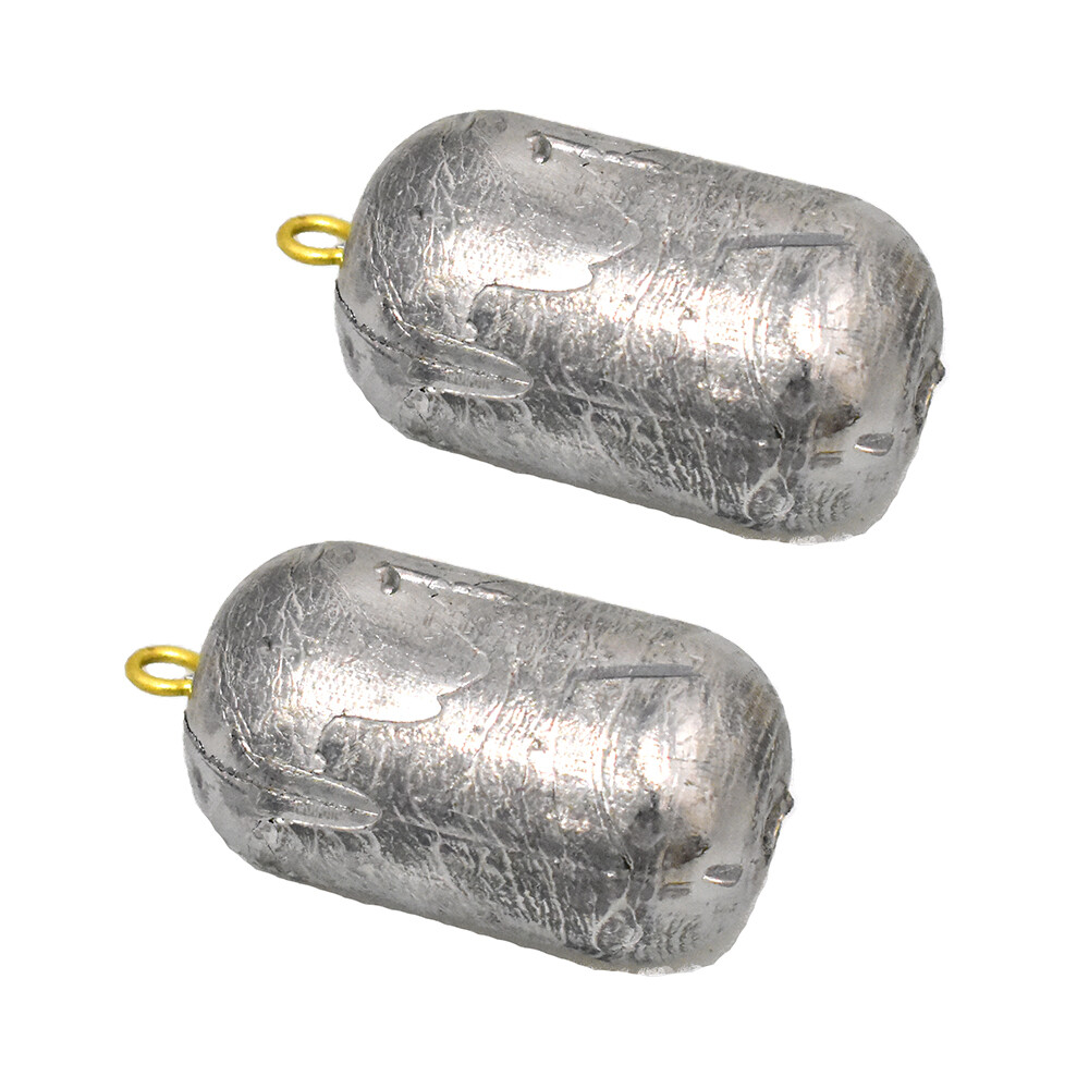 Deep Drop Weights Offshore Fishing Cod 2 Pack Sinkers Vinyl Coated USA Made