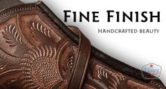 USA SELLER Western cowboy Gun Leather Cross Draw gun Holster Fits to 4&Prime;-6&Prime; Barre