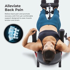 Adjustable Stretch Spinal Decompression Inversion Table Posture Back Enhancer