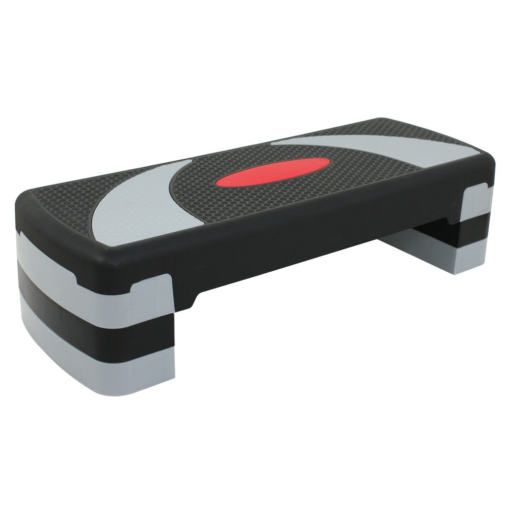 Aerobic Exercise Step Platform with Raisers, Home & Gym Workout Stepper 3 Colors