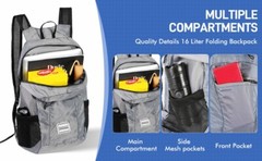 16L Hiking Backpack – Lightweight, Secure, and Versatile!