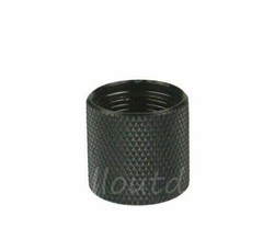 4PACK Black Steel 1/2×28 1/2-28 TPI Muzzle Brake Thread Protector For 9mm .223
