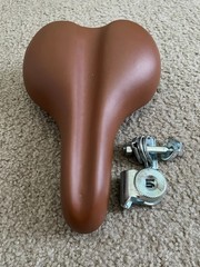 NEW VADER BICYCLE SEAT-ERGONOMIC COMFORT SADDLE-SHOCK ABSORBING DESIGN