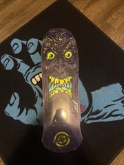 NEW 2022 Santa Cruz Rob Roskopp ‘FACE’ PURPLE STAIN Reissue Skateboard Deck