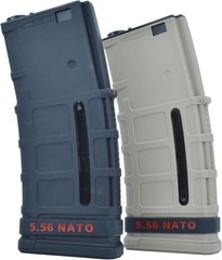 12 Pack 5.56 Nato Magazine Marking Bands 5.56 Magazine Caliber Identificati.