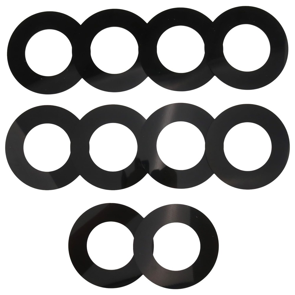 10PCS 50mm Bucket Pin Shim Kit Compatible with Caterpillar CAT Bobcat Deere