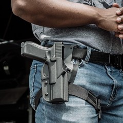 Blade-Tech USA Mid-Rise Drop Leg Platform Offset Duty Belt Holster Attachment TA