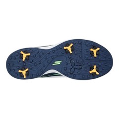 SKECHERS GO GOLF VORTEX RIVAL WHITE/NAVY – Size 9.5/MEDIUM