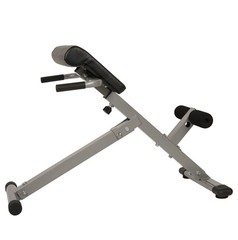 Foldable Roman Chair 45 Degree Adjustable Hyperextension Abs Workout Support Pad