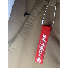 Volcom Tan Ski Snowboard Pants Zip Tech Waterproof Breathable Size Large