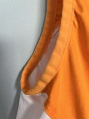Pearl Izumi Men&rsquo;s Cycling Wind Vest M Orange/White Colorblock Full Zip Mesh