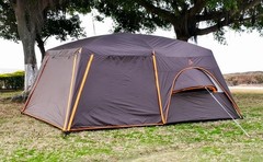 Extra Large Tent 12 Person,Family Cabin Tents,2 Bay-Windows,2 Rooms and 3 Doors