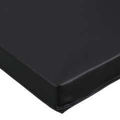 Exercise Floor Mat Tri-Fold 6&prime; x 2&prime; Folding Gymnastics Gym Mat for Yoga Workout