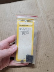 (1) weaver scope mount bases #47-89 (sold individually)