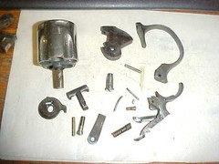 Vintage Unknown Top Break Revolver Parts