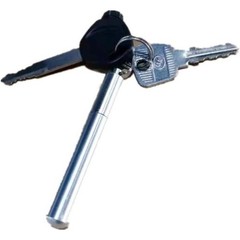 Titanium Toothpick Set with Stainless Steel Keychain Holder Portable Reusable