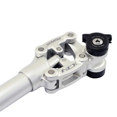 SR SUNTOUR SP12 NCX Suspension Seat Post w/ Protective Cover 27.2X350mm , Silver