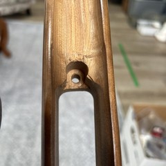 Wooden Rifle Stock Unknown Make Model Beautiful Wood 30” – 2lbs 4 Oz