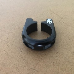 New Kalloy Bicycle Alloy Seatpost Clamp Without Bolt Anodized Black