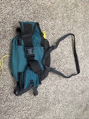 VTG Mountainsmith Tour Lumbar Pack black/green Hip Waist Shoulder Hiking Bag