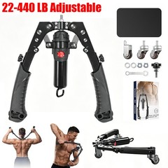 22-440 LB Twister Arm Exerciser Adjustable 3 in 1 Hydraulic Power Chest Workout