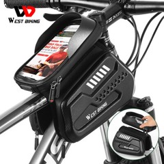 WEST BIKING Cycling Bike Bicycle Top Tube Front Frame Bag Waterproof Hard Shell