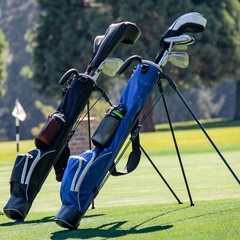 Sunday Stand Bag | Lightweight Carry Golf Bag | Driving Range, Par-3, Executive