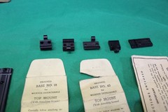 Large Assortment of Rifle Scope Bases and Rings Weaver Redfield Bushnell