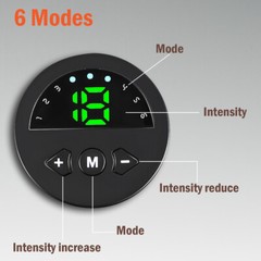 1Pcs Rechargeable Abdomen Muscle Exercise ABS Stimulator Fitness Binder Home Use