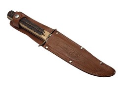 Vintage Edge Brand 445 Stag Handle Original Bowie Knife Made in Solingen Germany