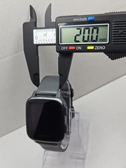 Garmin Venu SQ GPS Smartwatch 37mm Shadow Gray Silicone Band Pulse Ox 5 ATM Swim