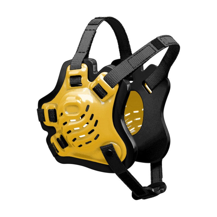 Cliff Keen F5 Tornado Wrestling Headgear/Earguards, Light Gold/Black/Black