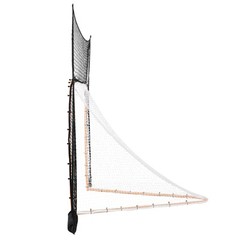 12×9 ft Hockey Lacrosse Goal Backstop Training Net Extended Coverage Net Only