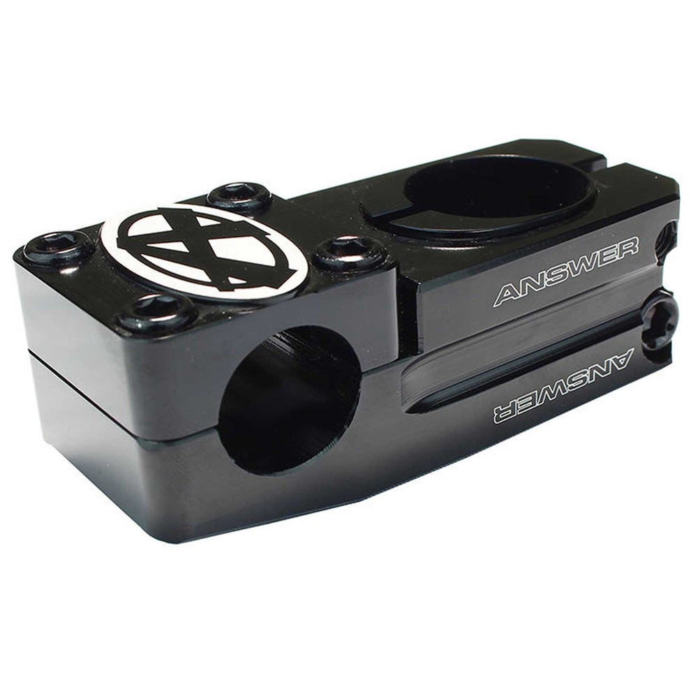 AnswerBMX Dual Length Pro XL Stem, (22.2) 50/57mm, Black