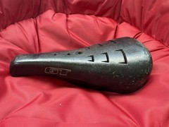 GT Viscount 2188 BMX Bike Saddle/Seat Black Plastic/Steel