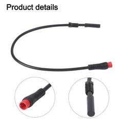 Ebike Induction Wire Brake Sensor Wire 2 Or 3PIN 21cm Black Plastic+Steel