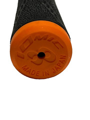 IOMIC Golf Club Grip Negative Ion Standard Size Black with Orange
