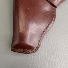 East Germany Leather Holster Police RH Mdl Marked for Makarov Pistol