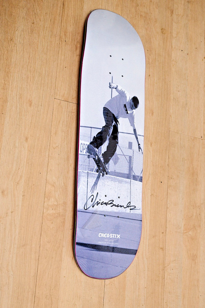 chico stix x tobin yelland cool shape 8.50 signed by Chico and Print RARE