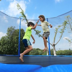 8/ 10/14/15FT Trampoline Safety Pad Replacement Universal Waterproof – Blue