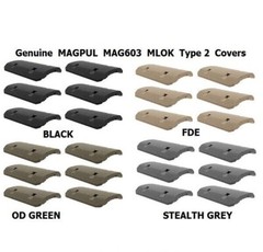 Magpul M-LOK MAG603 Rail Cover TYPE 2 – Black Flat Dark Earth ODG Grey (GRY)