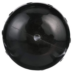 Seachoice Center Hole Fender Roto-Molded Marine Grade Vinyl Black 8 In X 20 In