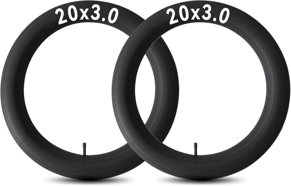 2 PCS 20X3.0 Bike Tube 20X3 Bike Inner Tube with Schrader Valve for 20 Inch