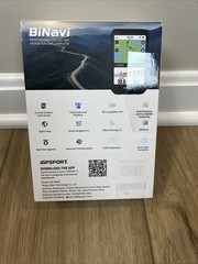 New Open Box iGPSPORT BiNavi Bike Computer, 3.5‘’ Touch Screen Black QW-BG02