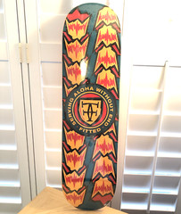 NEW FITTED HAWAII SKATEBOARD DECK Serving Aloha Without End 8.5&Prime; Serialized 0072