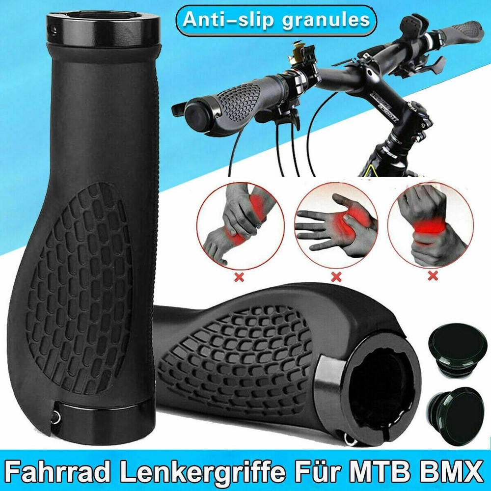 Mountain Bike Grip Rubber/Ergonomic Adjustable Handlebar Rubber Cover/Non-Slip