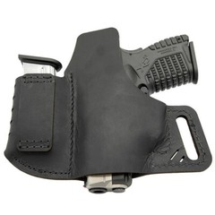 New Leather Gun Holster Tactical Handgun OWB Concealed Carry Pistol Waist Strap