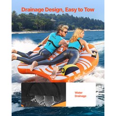 Towable Tube for Boating 1-2 Riders Boating Tubes Towable Water Sport
