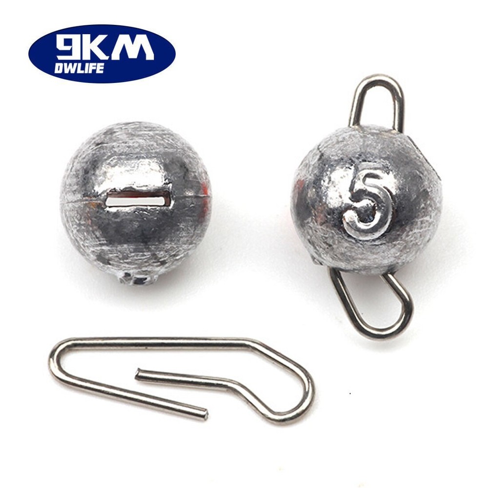 10~30Pcs Cheburashka Cheb Ball Sinkers 2~12g Weight Jig Head Soft Lure Accessory
