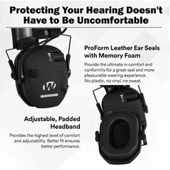 Electronic Shooting Ear Muff Slim Walkers Razor Shooting Anti-noise Earphone